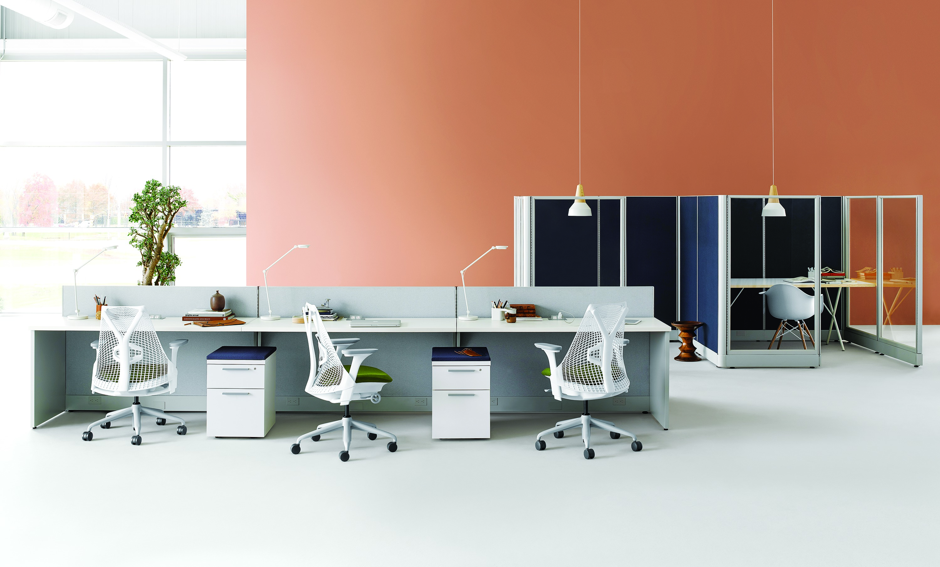 办公屏风|屏风工作站|办公家具|华体（中国）家具|Action Office 开放式办公区屏风卡位